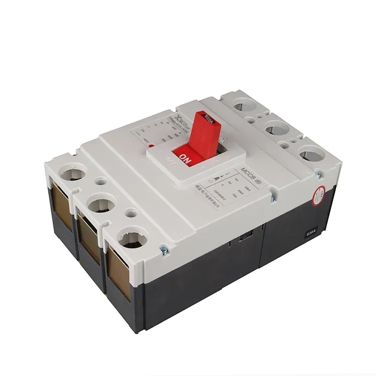 800 Amp 4పోల్ ఎలక్ట్రిక్ Mccb మోల్డ్ కేస్ సర్క్యూట్ బ్రేక్